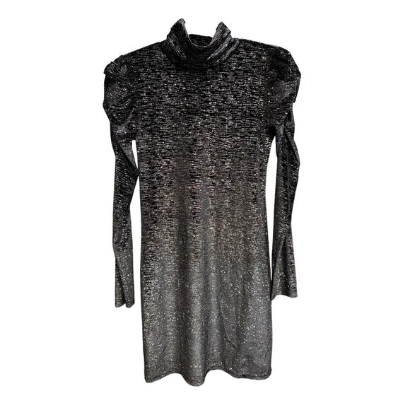 $315 MISA Los Angeles Stormi Dress in Black Size Medium - Picture 5 of 7